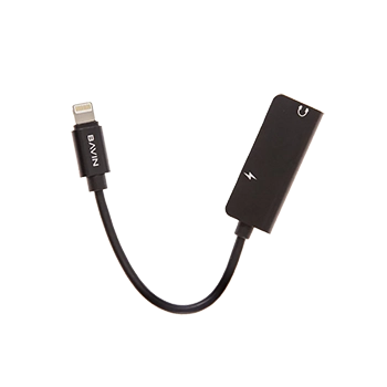 کابل تبدیل جک 3.5mm به لایتنینگ باوین مدل AUX-25